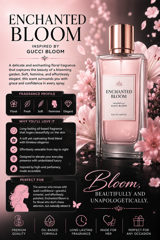 ENCHANTED BLOOM Inspired by Gucci Bloom